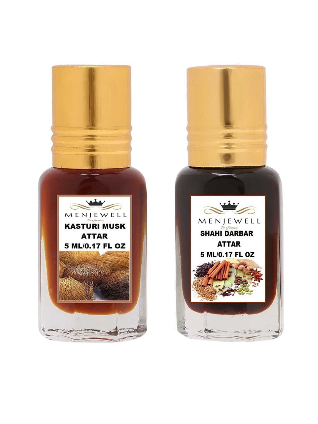 

Menjewell Kasturi Musk, Shahi Darbar Attar, Transparent
