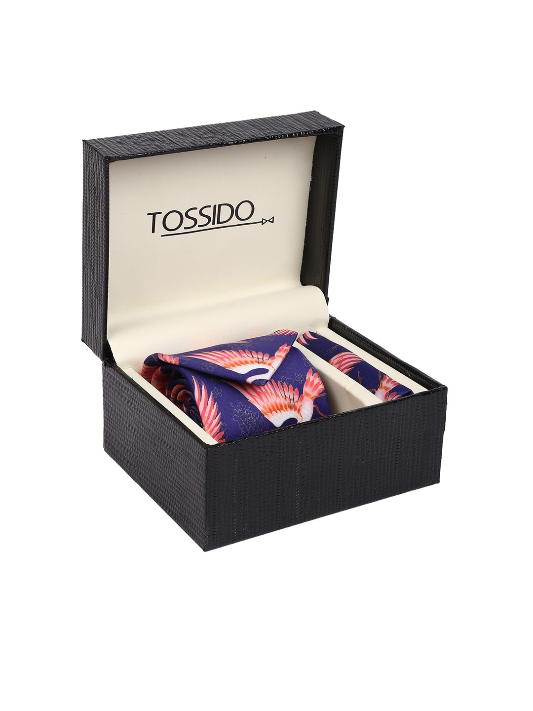 

Tossido Men Purple & Pink Printed Accessory Gift Set