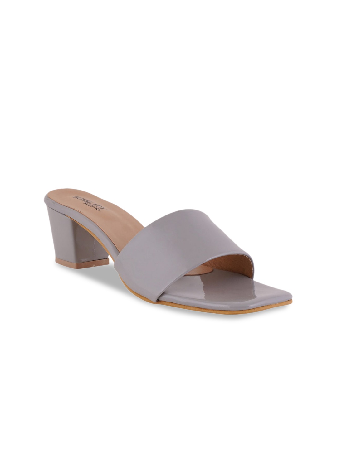 

SCENTRA Women Grey Solid Mules