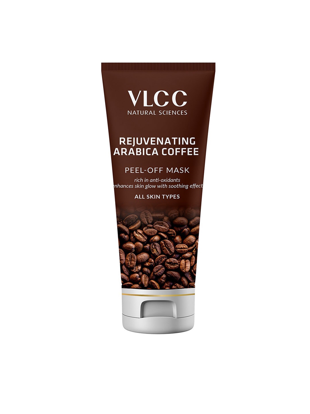 

VLCC Unisex Rejuvenating Arabica Coffee Peel-Off Mask 90 g, Brown