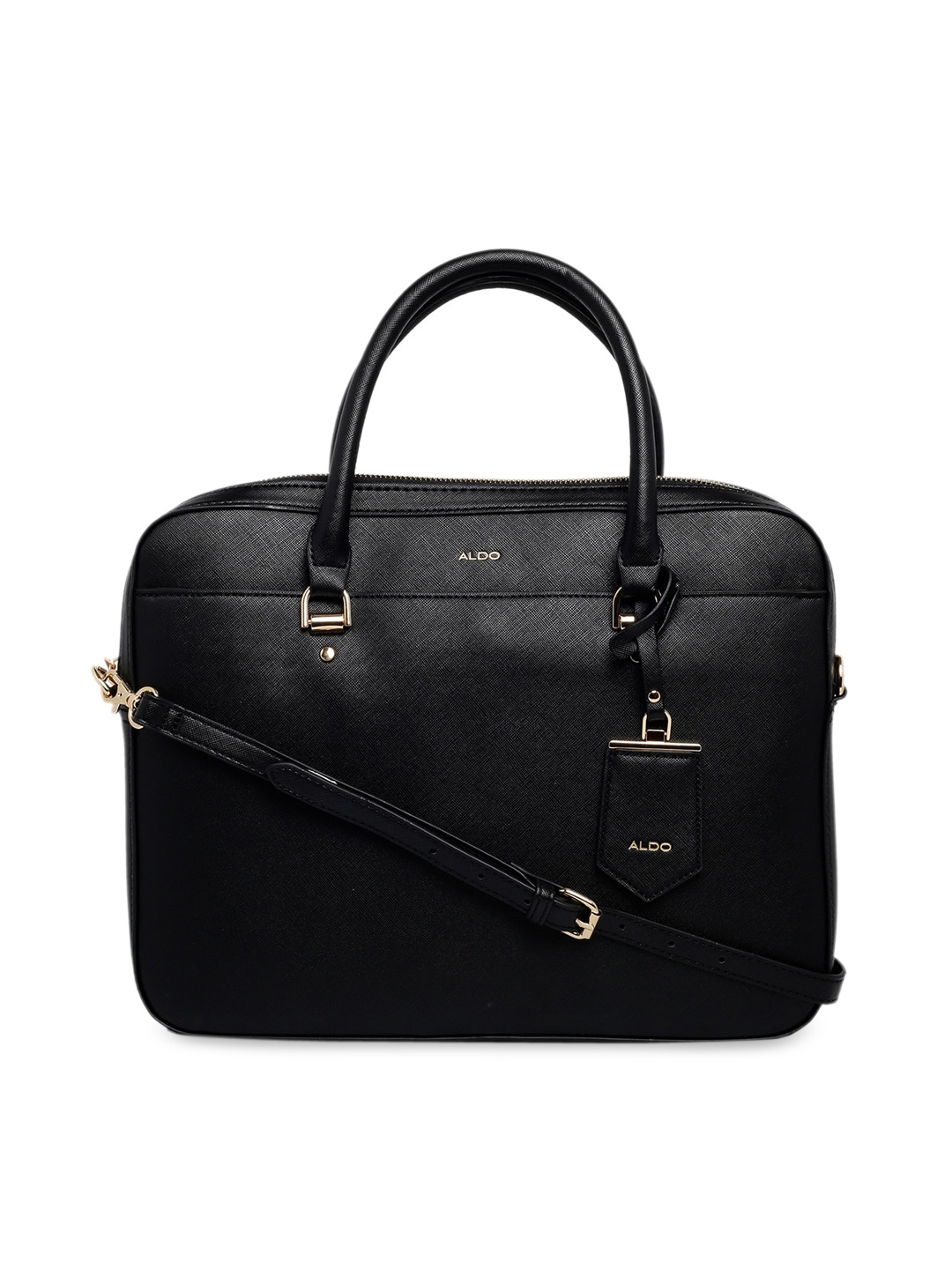 

ALDO Women Black Solid Laptop Bag