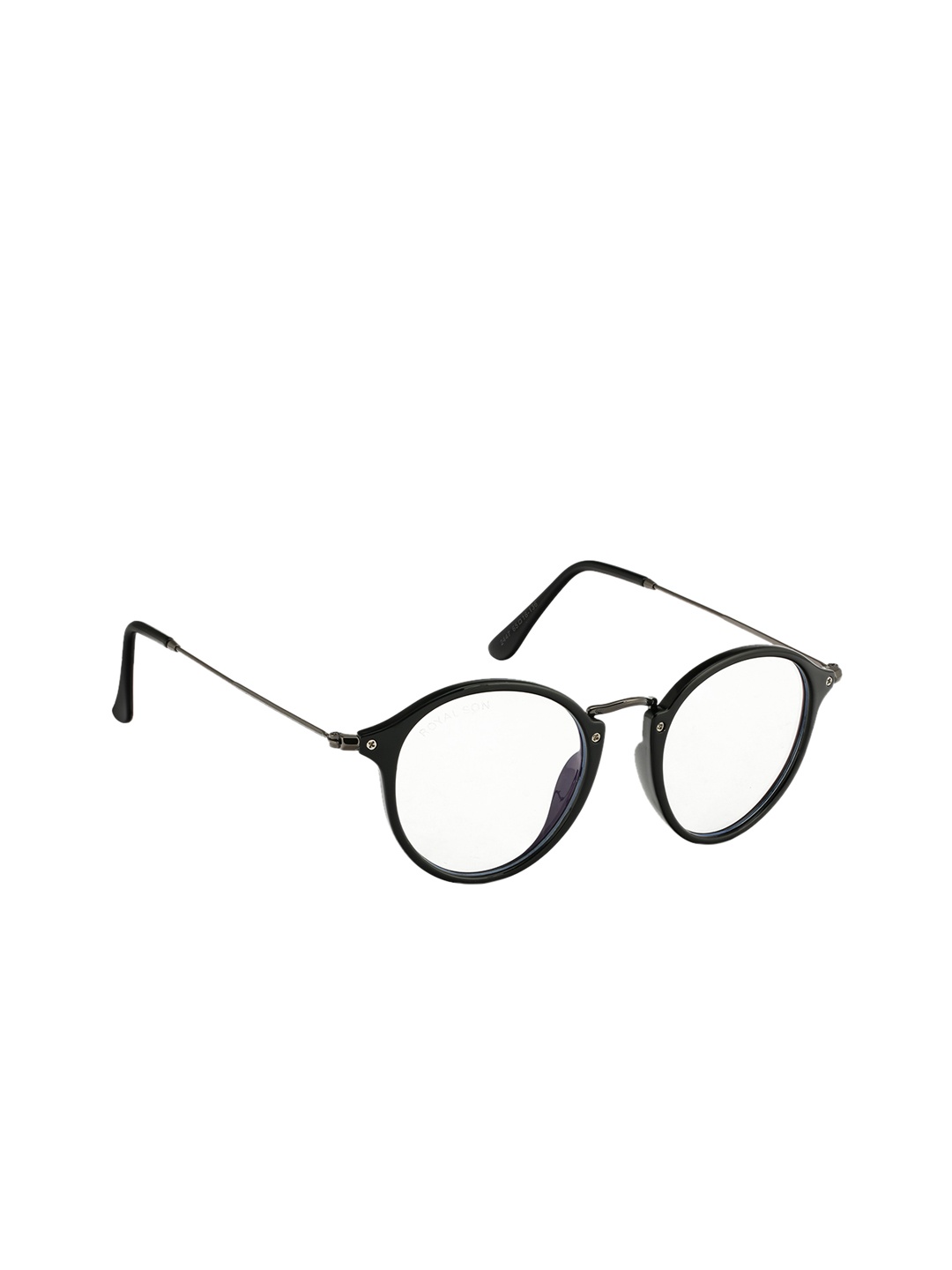 

ROYAL SON Men Transparent UV Protected Round Sunglasses CHI00103-C1