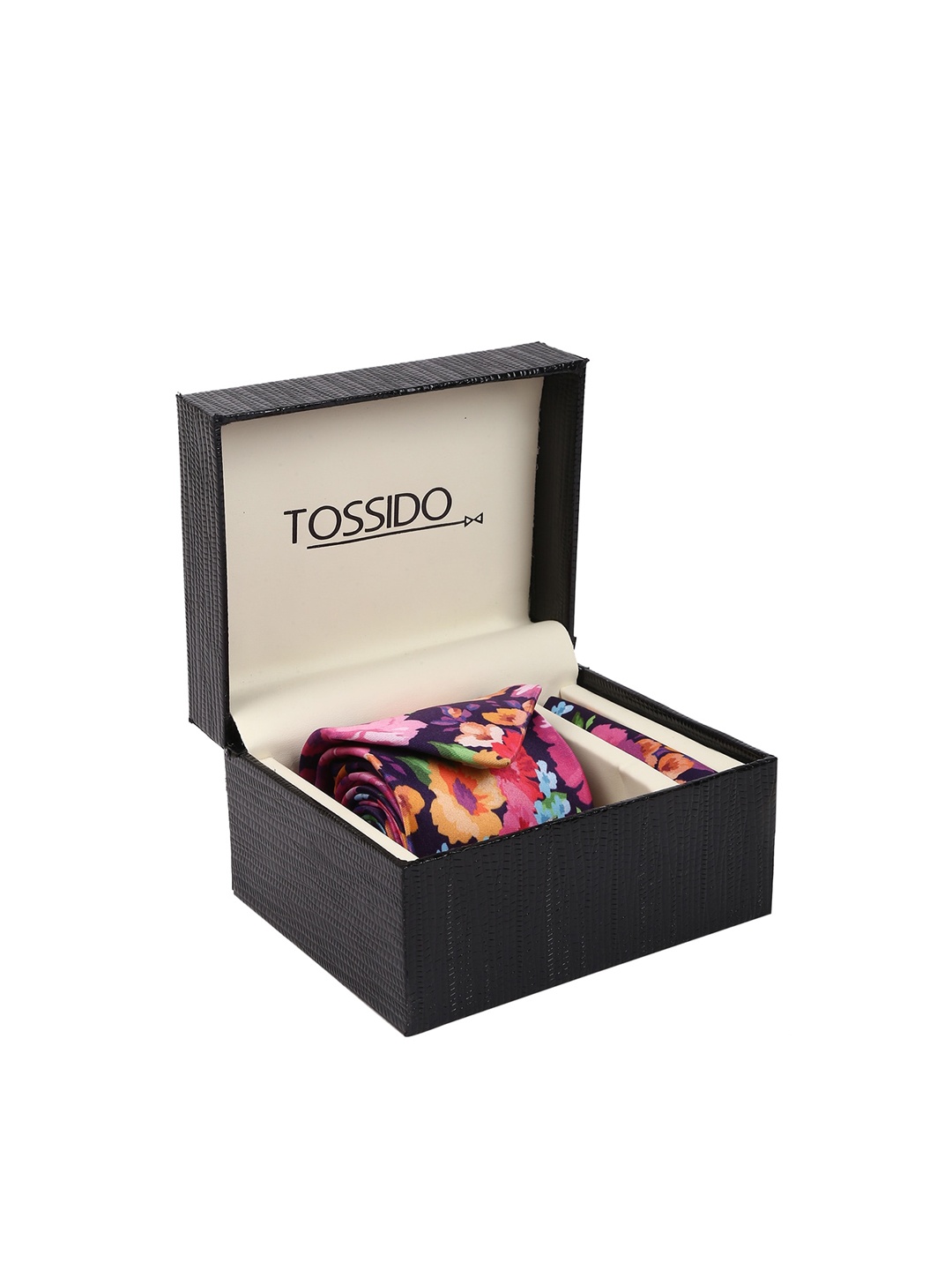 

Tossido Men Multicoloured Printed Accessory Gift Set, Multi