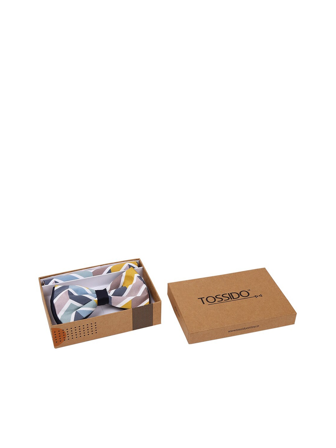 

Tossido Men Yellow & Blue Accessories Gift Set