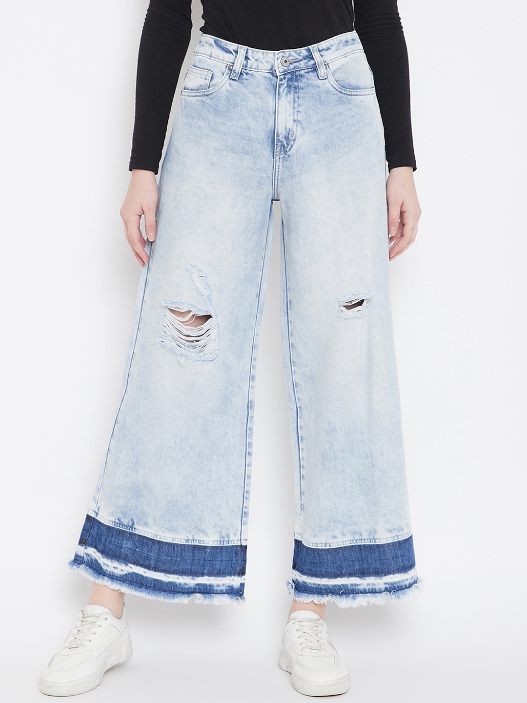 

Madame Women Blue Regular Fit Jeans