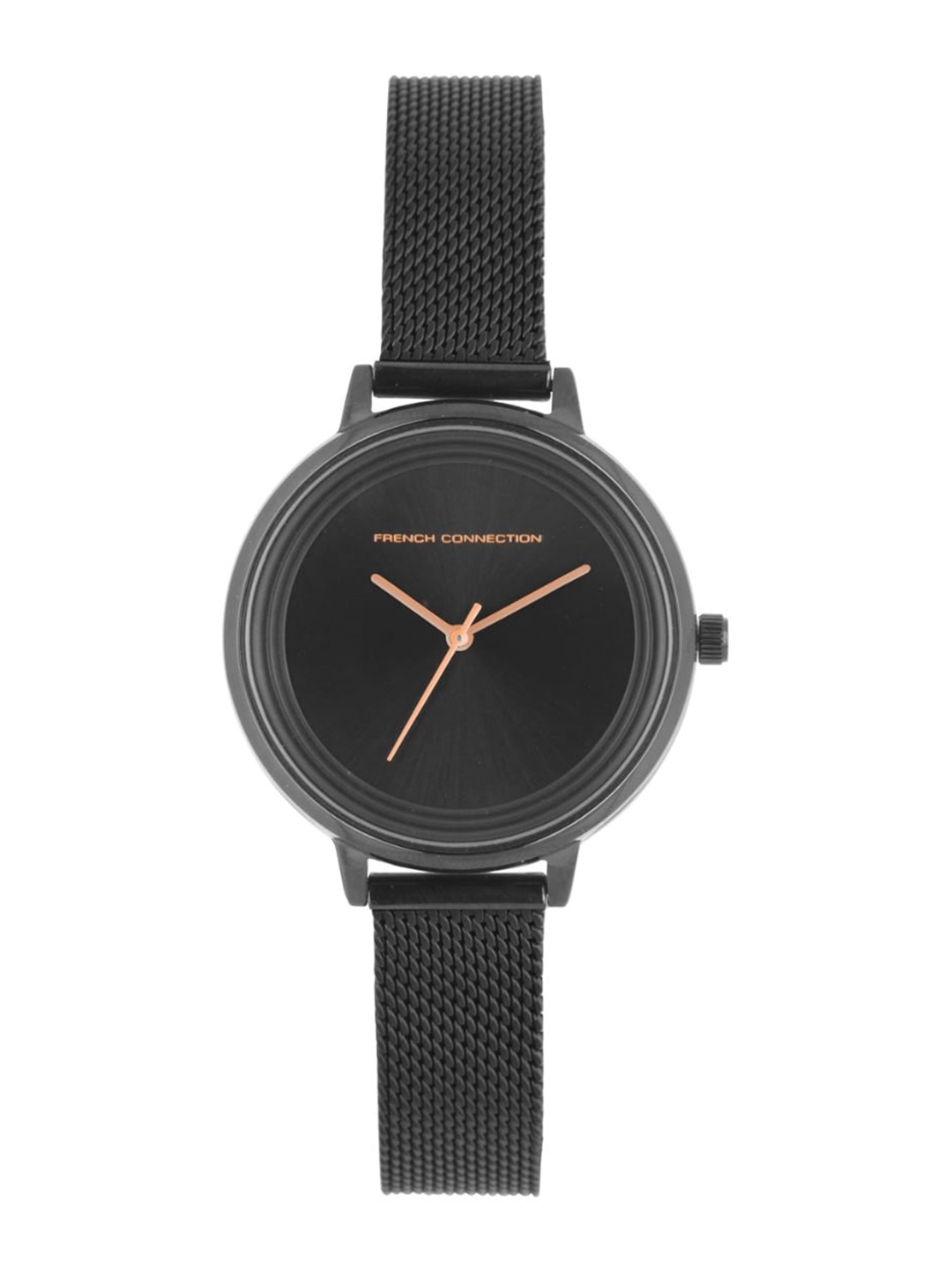 

French Connection Women Black Analogue Watch