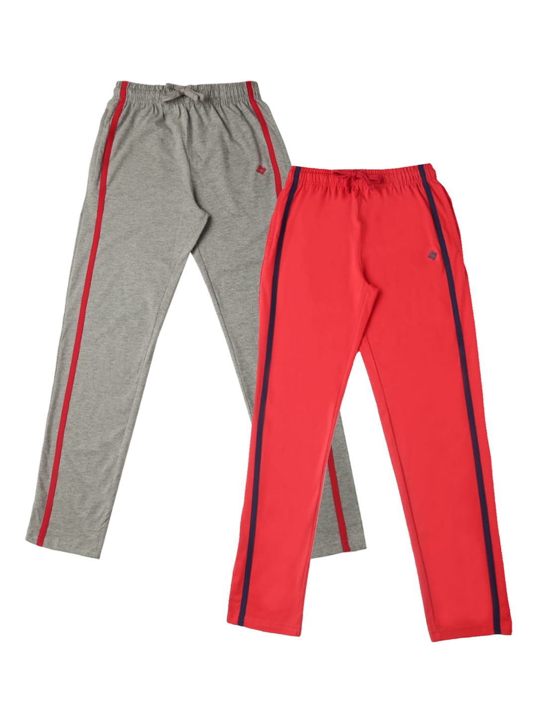 

Dollar Boys Pack of 2 Solid Track Pants, Red
