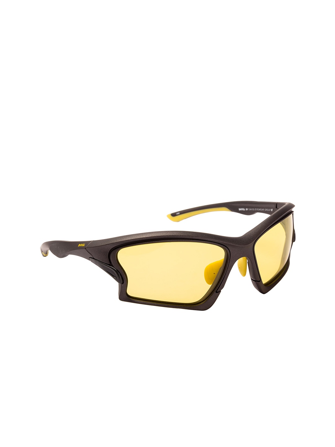 

INVU Men UV Protected Lens Rectangle Sunglasses A2901C, Yellow