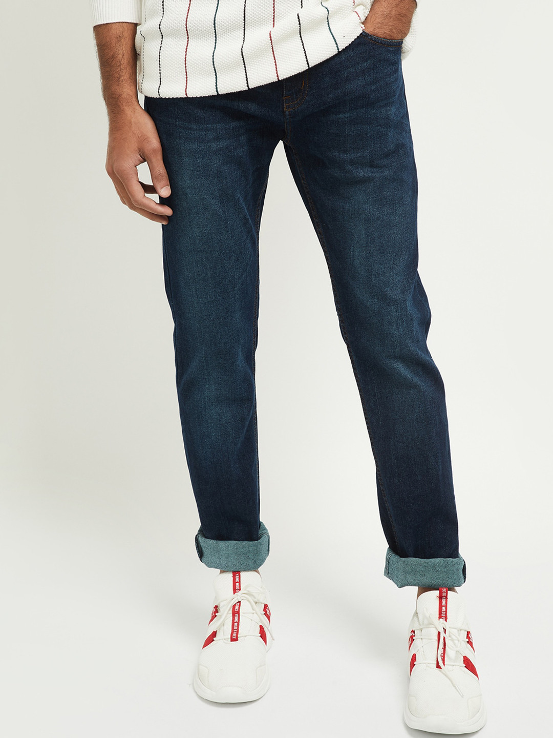 

max Men Blue Slim Fit Jeans