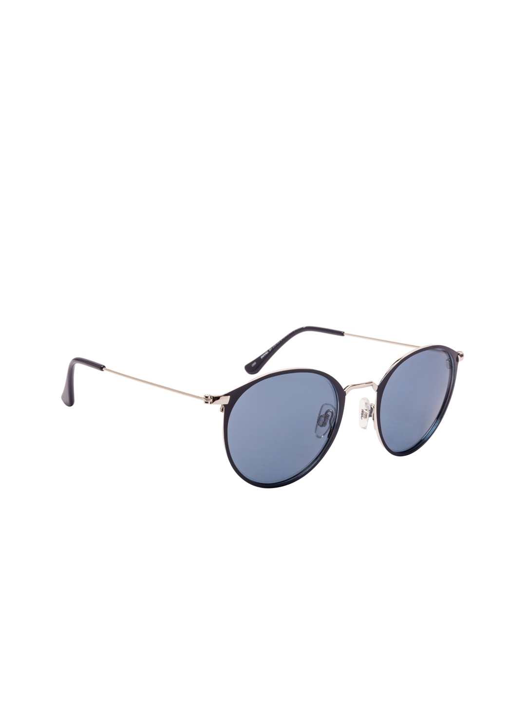 

INVU Men UV Protected Lens Round Sunglasses B1906C, Blue