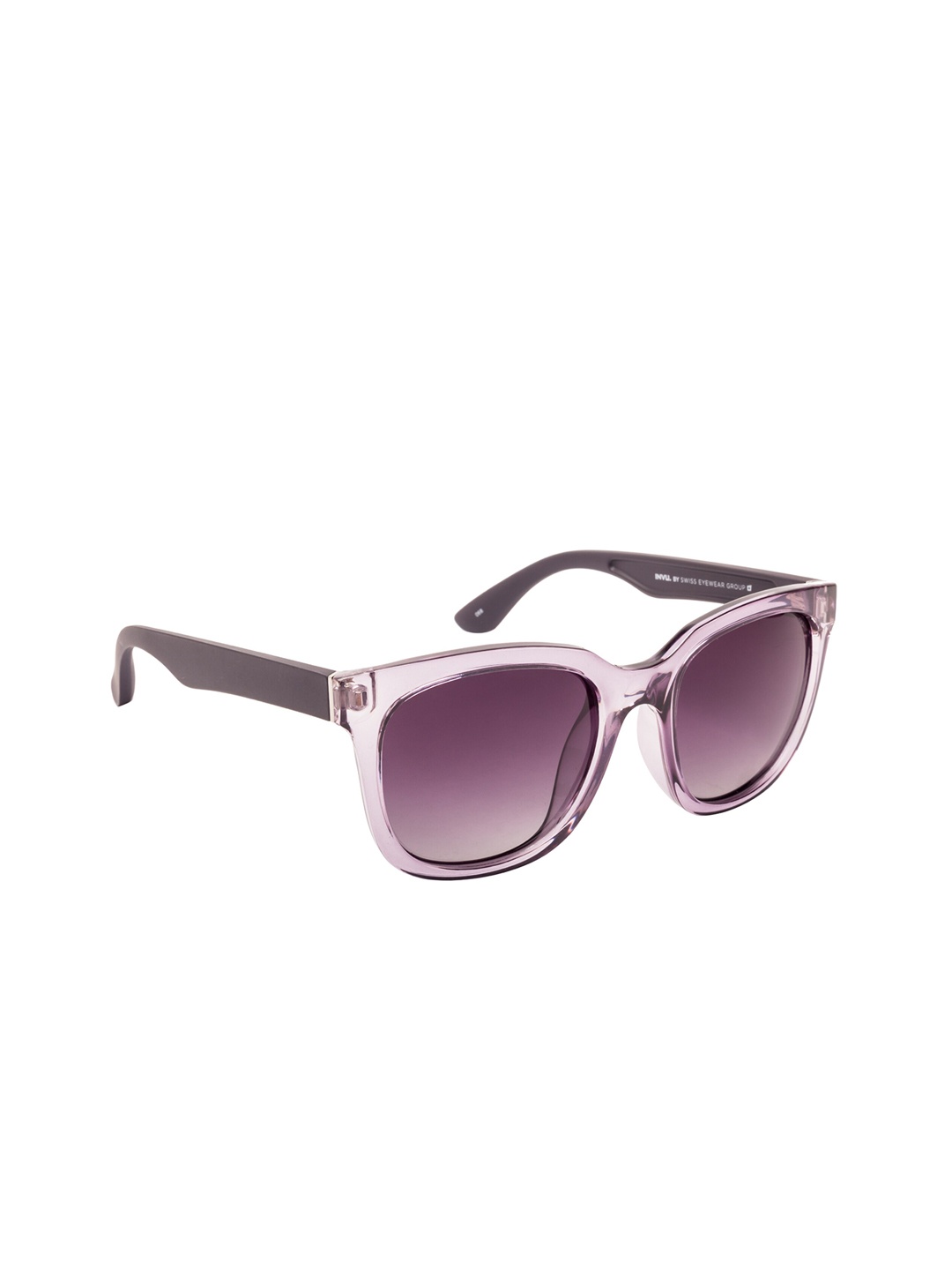 

INVU Men UV Protected Lens Rectangle Sunglasses B2901C, Purple