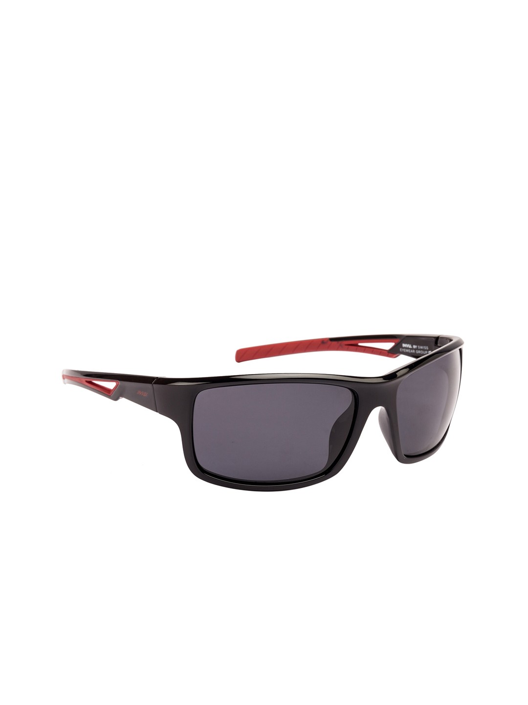 

INVU Unisex UV Protected Lens Rectangle Sunglasses A2911A, Grey