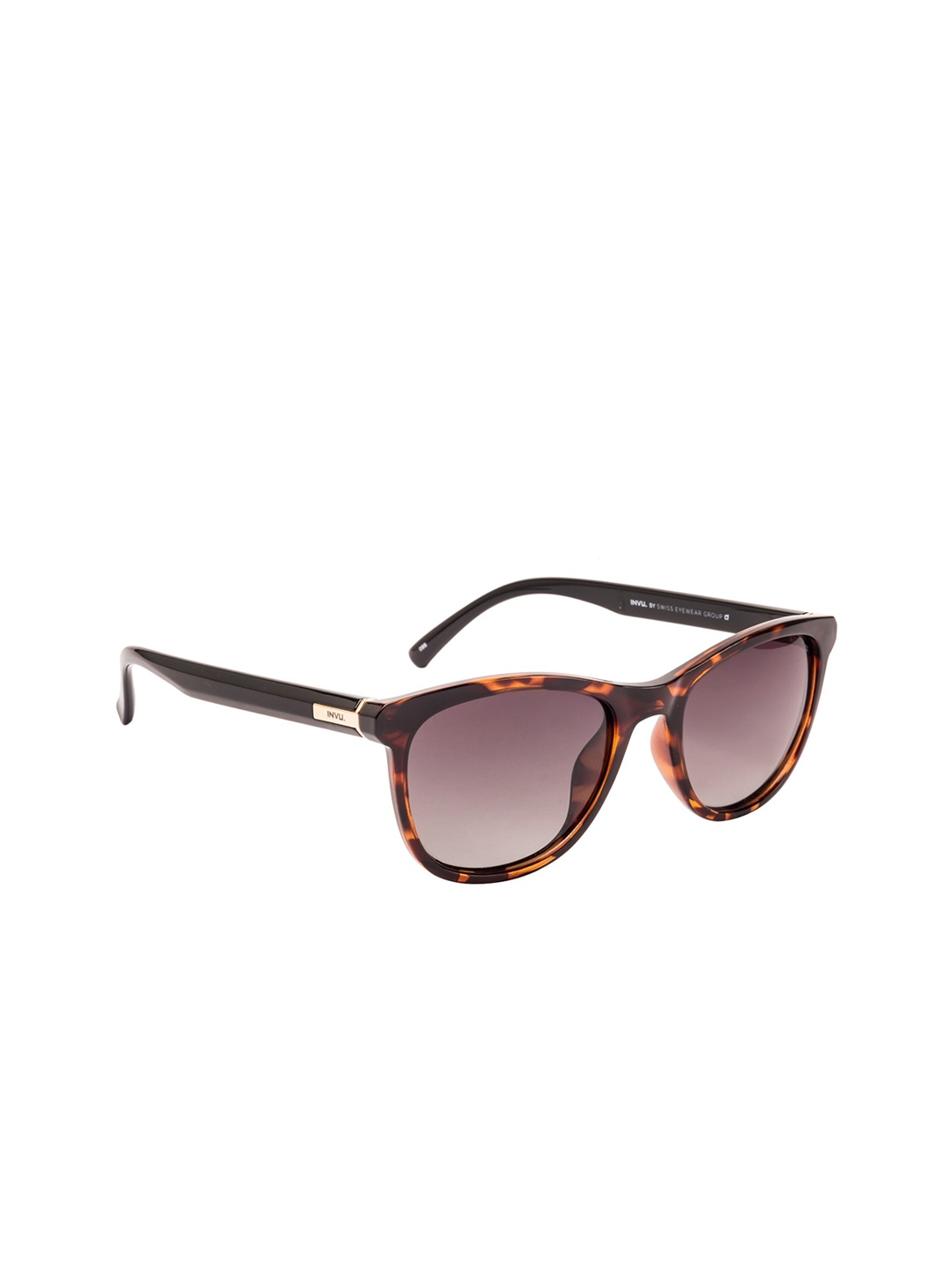 INVU Men UV Protected Lens Rectangle Sunglasses B2904B, Purple