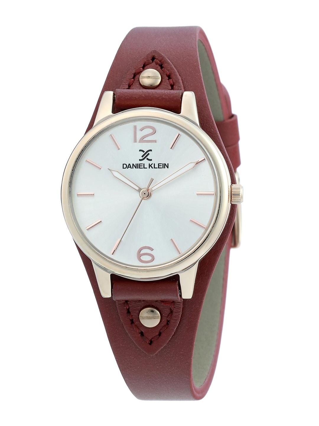 

Daniel Klein Women Silver-Toned & Brown Analogue Watch