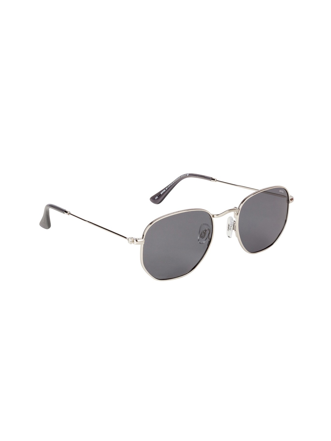 

INVU Unisex UV Protected Lens Round Sunglasses B1902A, Grey