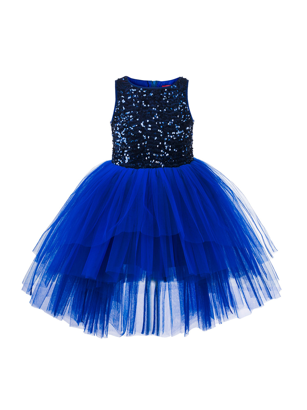 

Toy Balloon kids Girls Blue Embellished Fit and Flare Dress