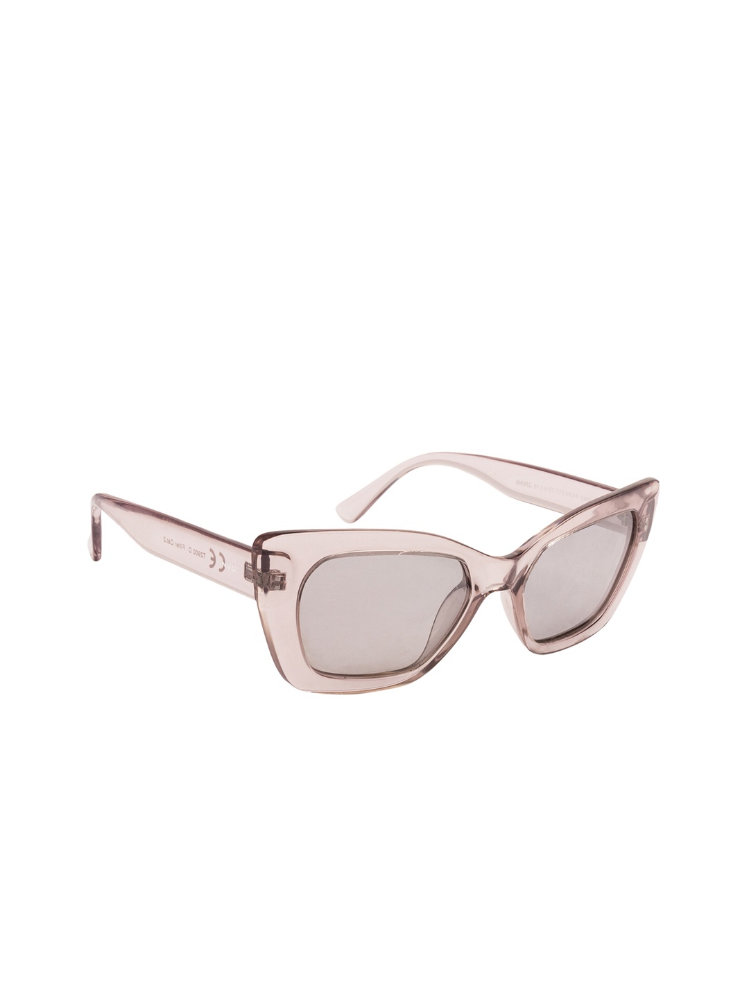 

INVU Unisex UV Protected Lens Rectangle Sunglasses T2900D, Grey