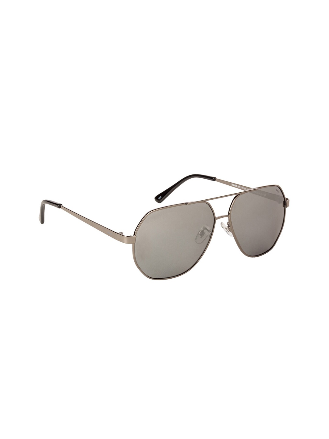 INVU Men UV Protected Lens Aviator Sunglasses B1817A, Grey