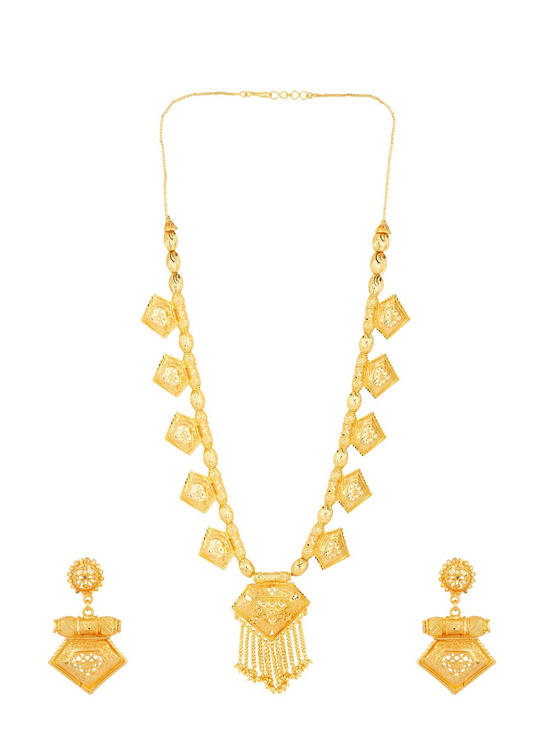 

Voylla Gold-Plated Traditional Jewellery Set