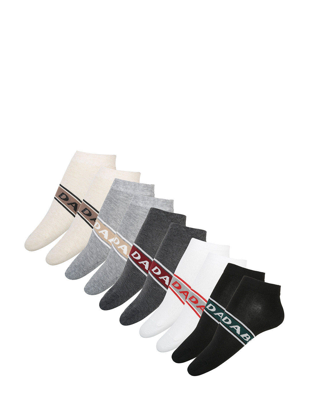 

FabSeasons Unisex Pack of 5 Assorted Shoe Liners