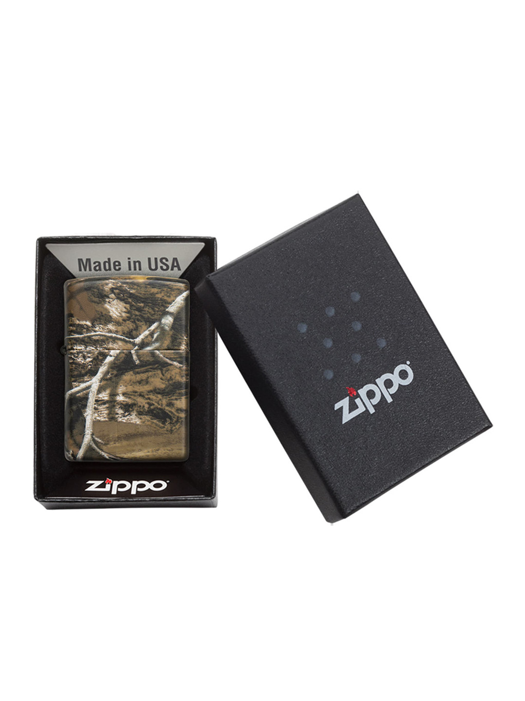 

Zippo Brown & Black Realtree Edge Wrapped Camo Pocket Lighter