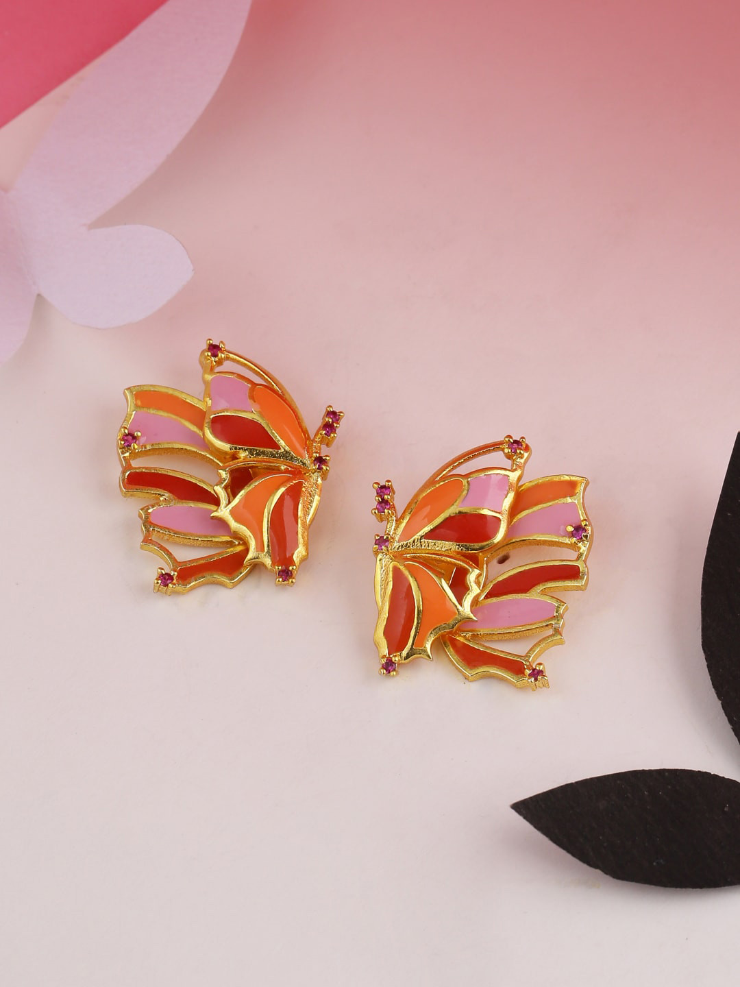 

Voylla Multicoloured Contemporary Studs, Multi