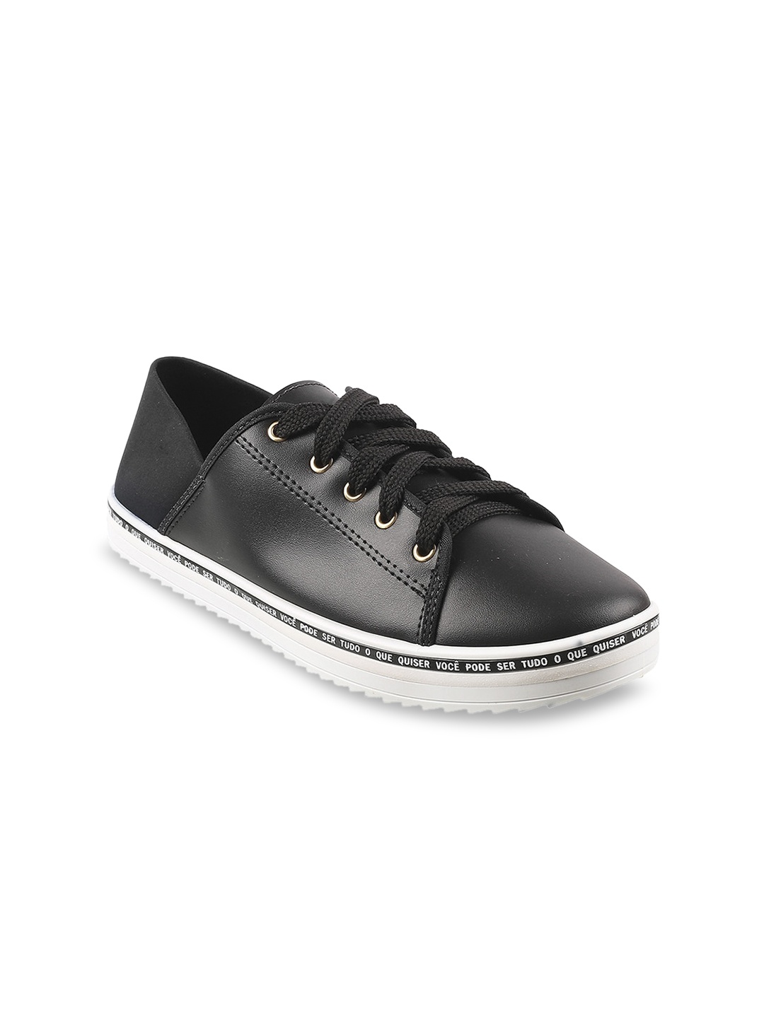 

Mochi Women Black Sneakers