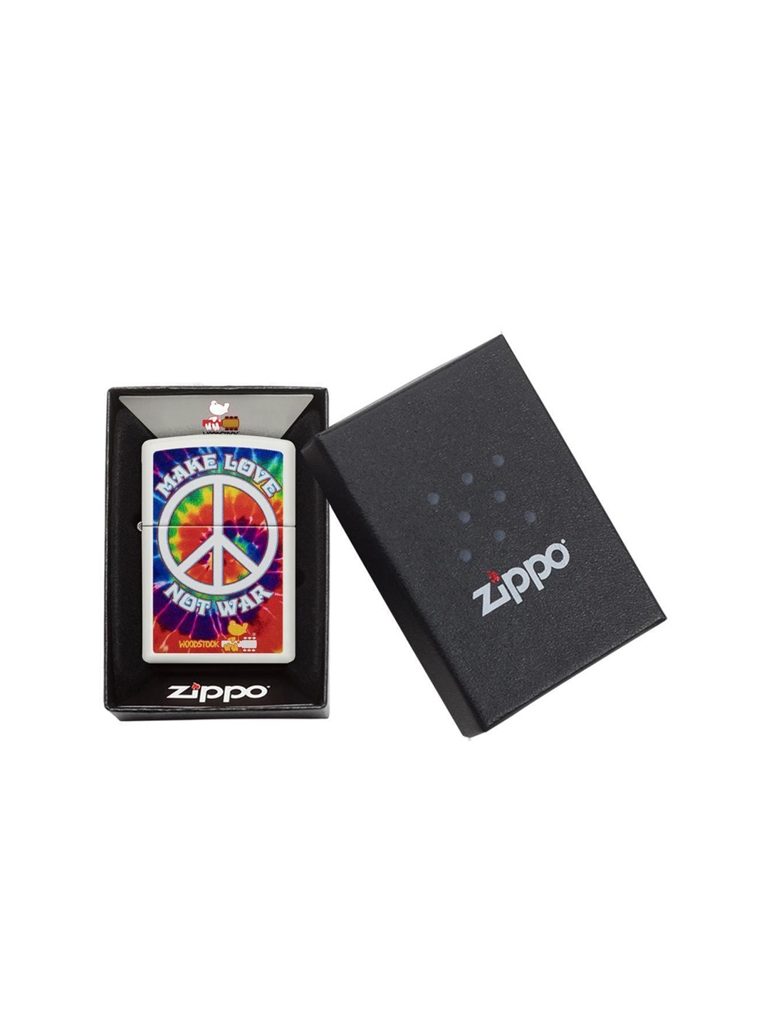 

Zippo White & Blue Pocket Lighter