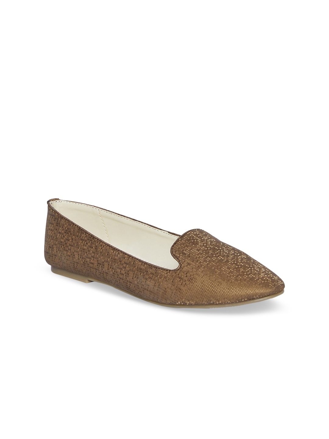 

People Women Black Solid Fabric Ballerinas
