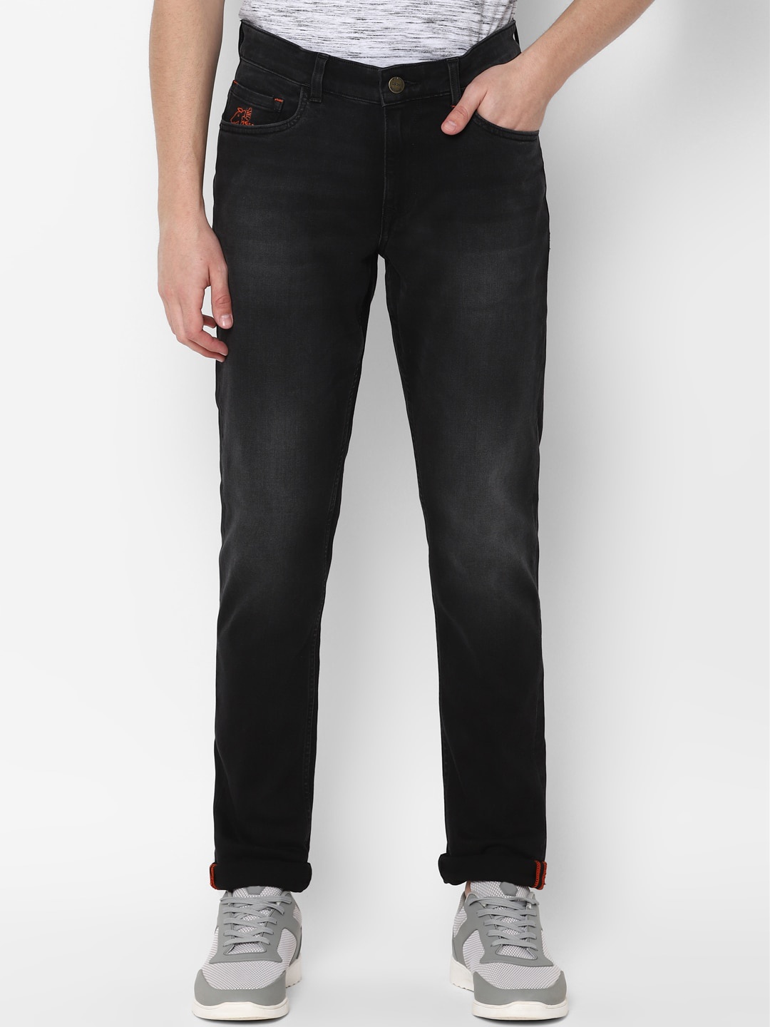 

SIMON CARTER LONDON Men Black Slim Fit Jeans