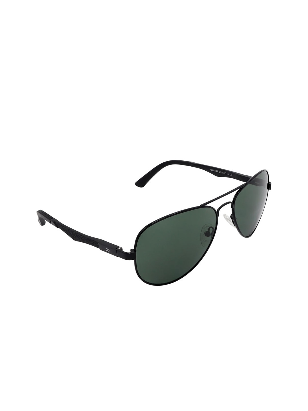 

GIO COLLECTION Unisex UV Protected Aviator Sunglasses GM6148C05, Green