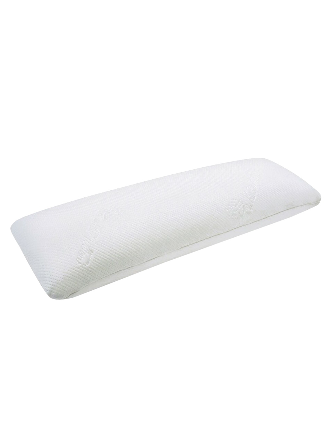 

The White Willow White Solid Memory Foam Pregnancy Back Support Maternity Body Sleeping Pillow