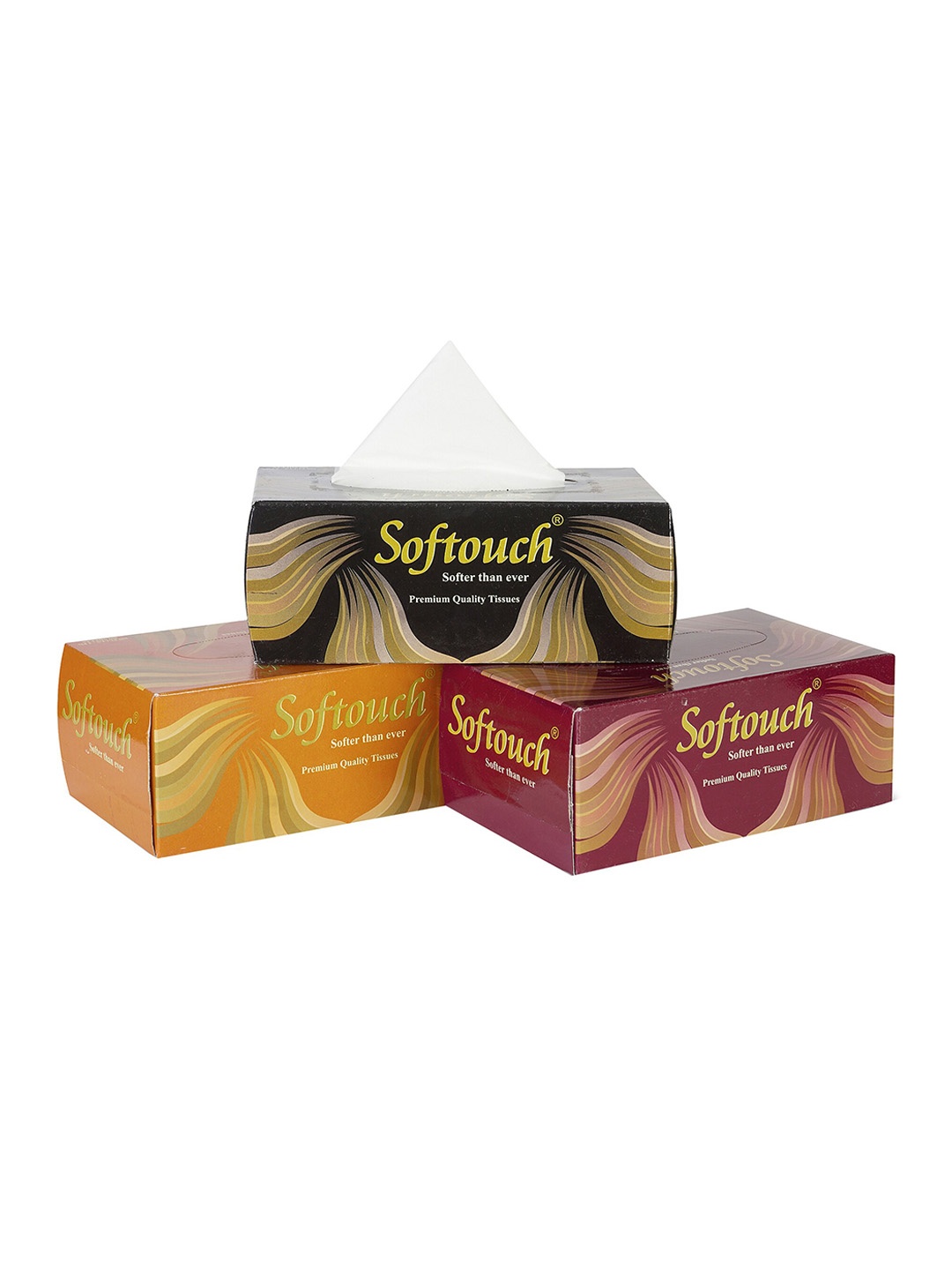 

Softouch White 3 Set 2-Ply 200 Pulls Face Tissue Paper