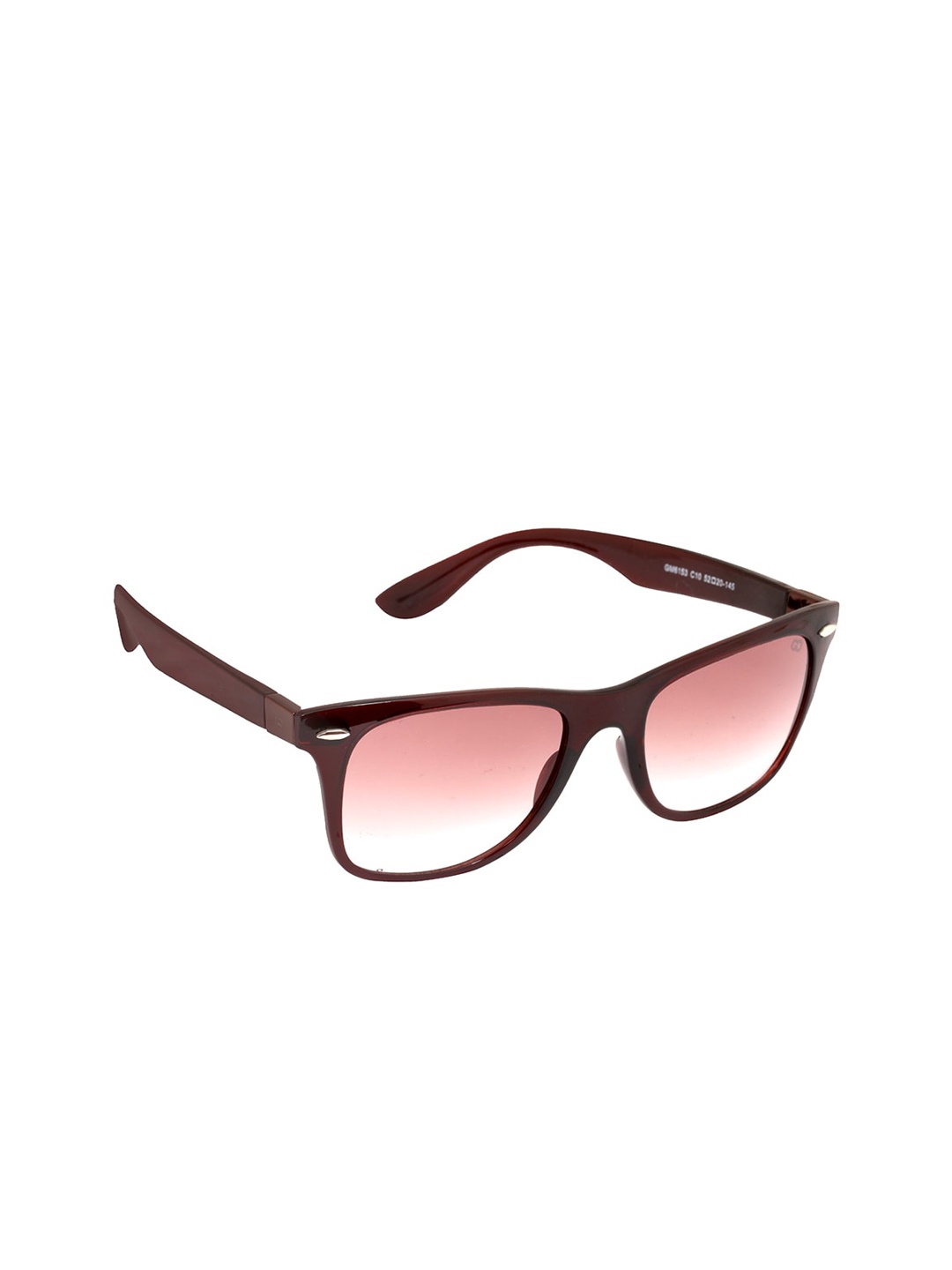 

GIO COLLECTION Men Brown Solid Wayfarer UV Protected Sunglasses GM6153C10