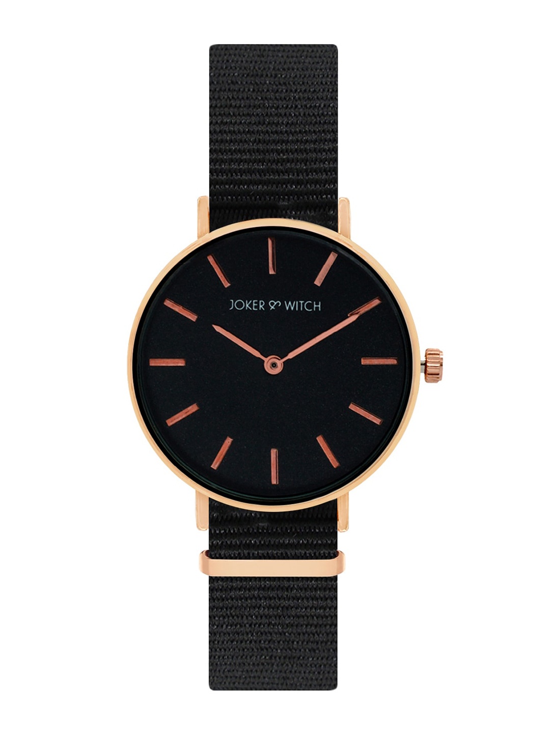 JOKER & WITCH Women Black Analogue Watch AMWW425