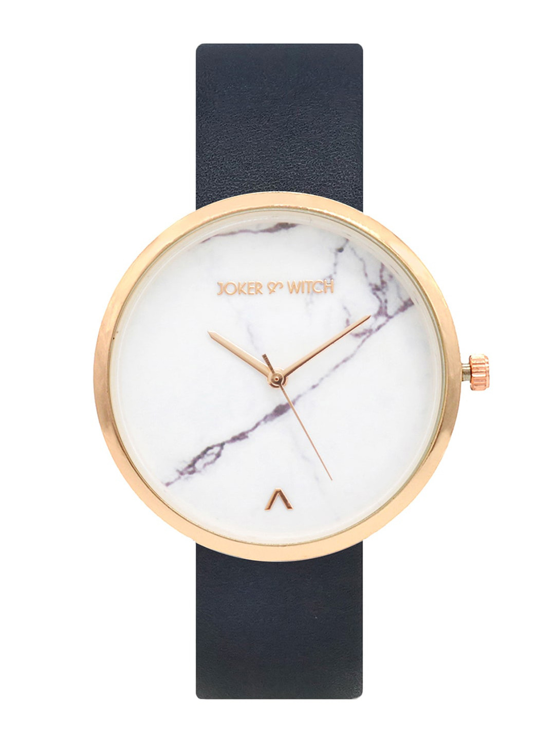 

JOKER & WITCH Women White & Navy Blue Analogue Watch AMWW414