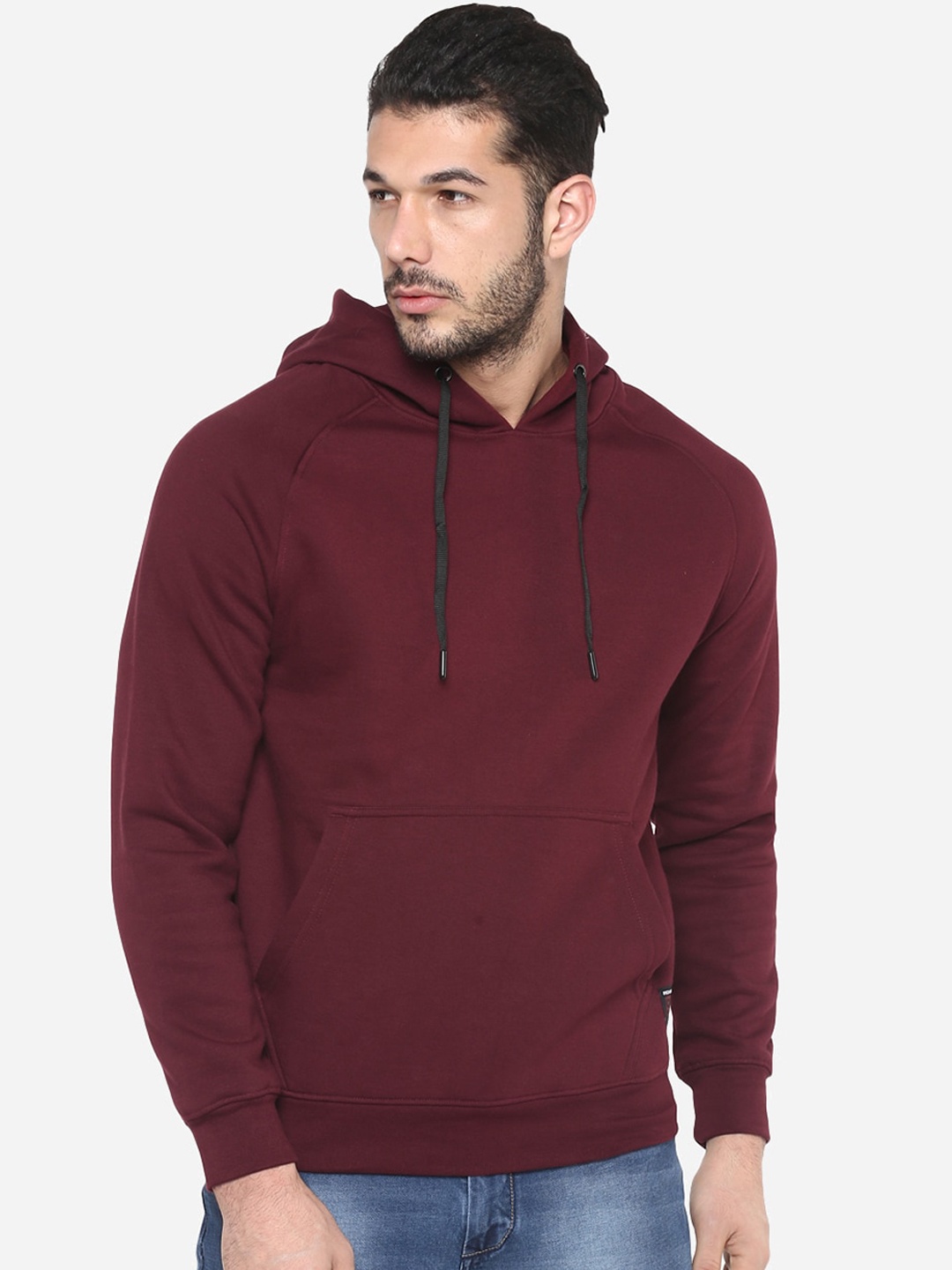 

Red Chief Men Red Solid Sweatshirt