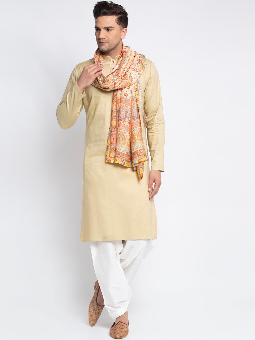 

MAXENCE Men Multicoloured Printed Shawl, Multi