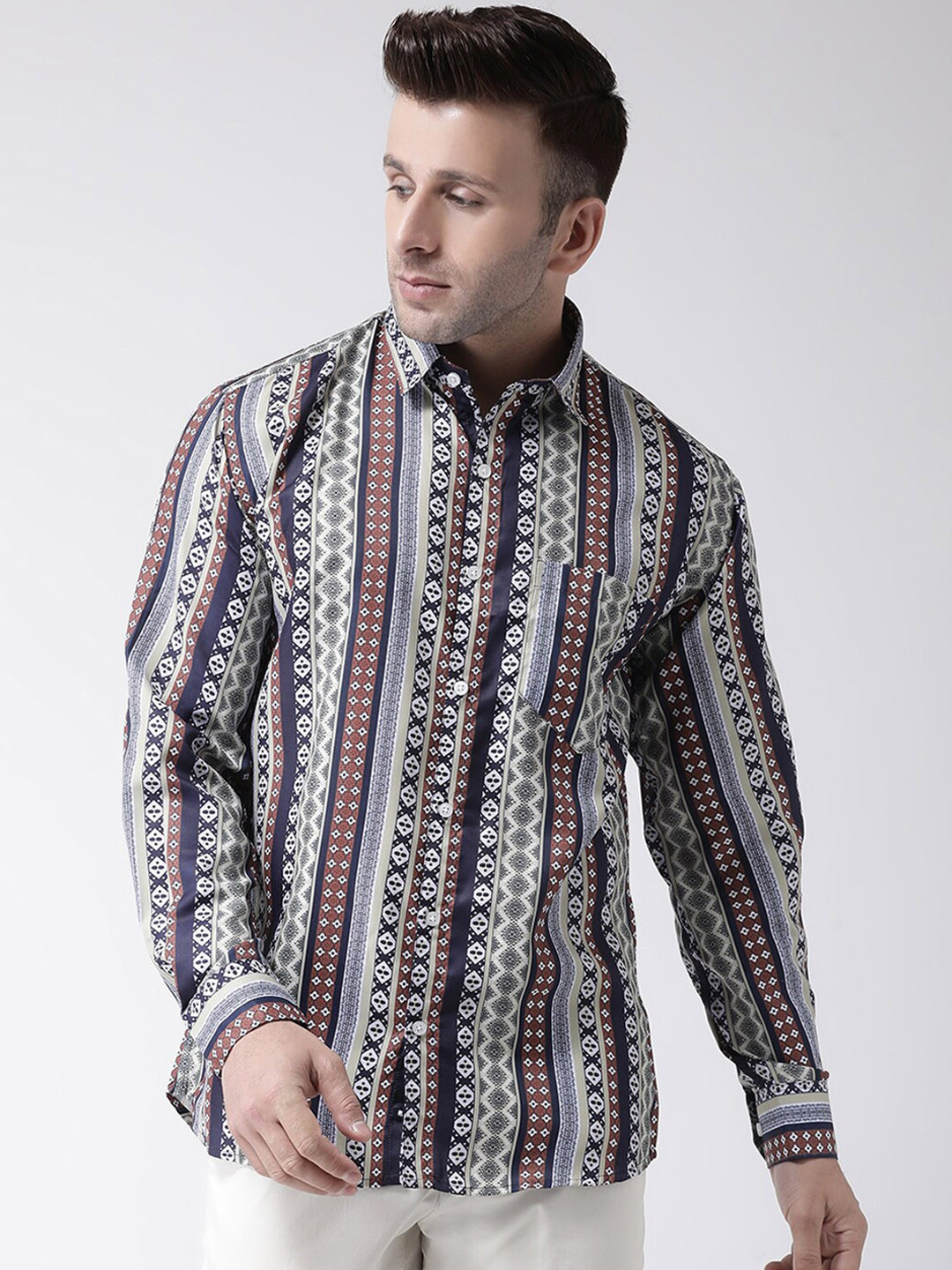 

hangup trend Men Multicolored Printed Casual Shirt, Multi