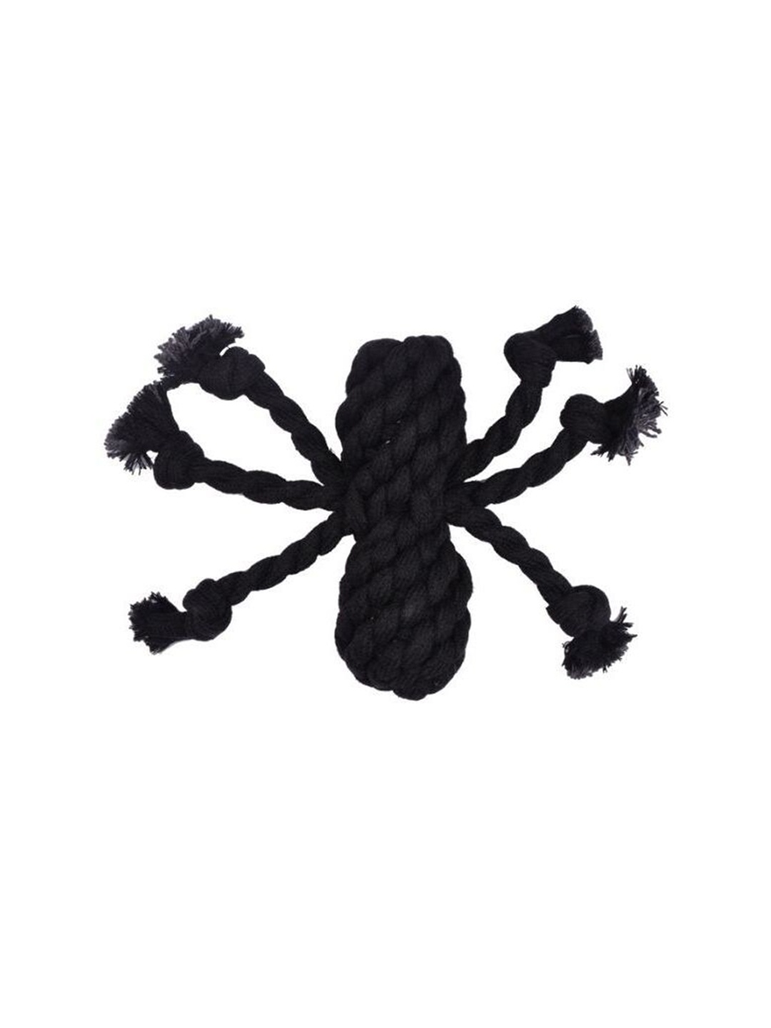 

Poochles Black Hairy Tarantula Dog Rope Toy