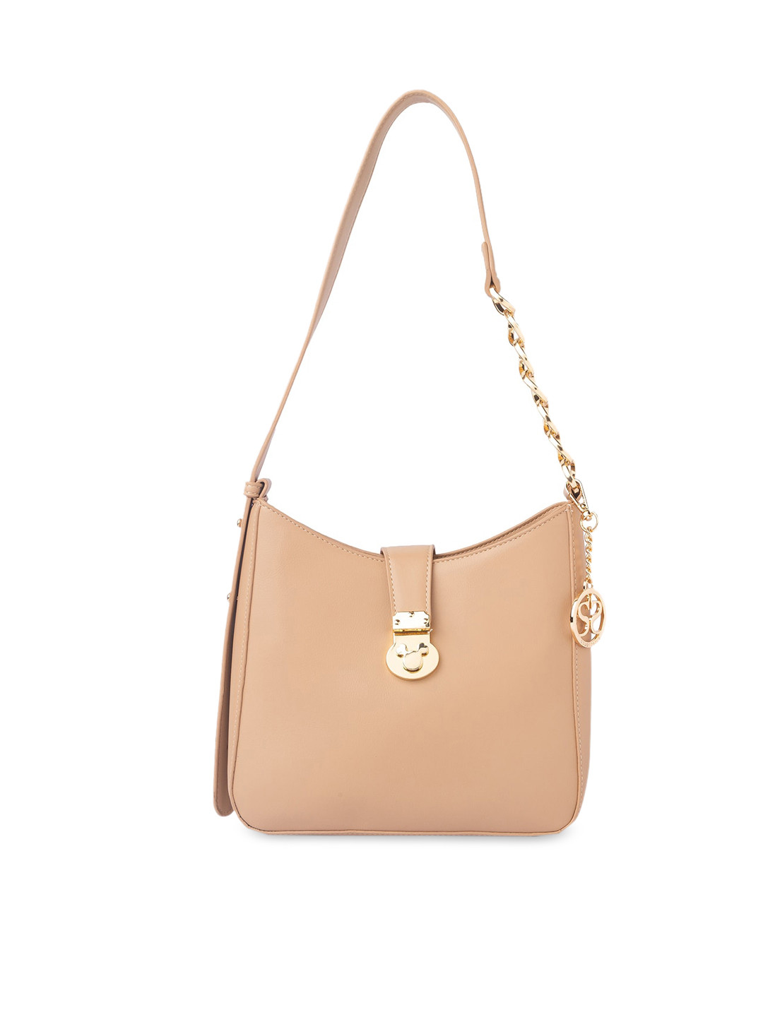 

Sole To Soul Beige Solid Shoulder Bag