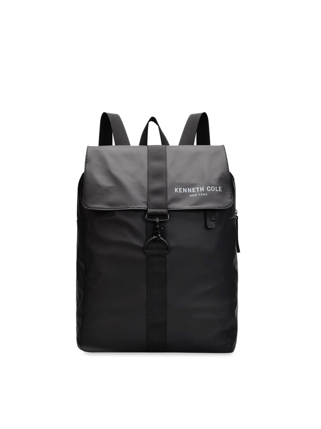 

Kenneth Cole Women Black & Grey Solid Backpack