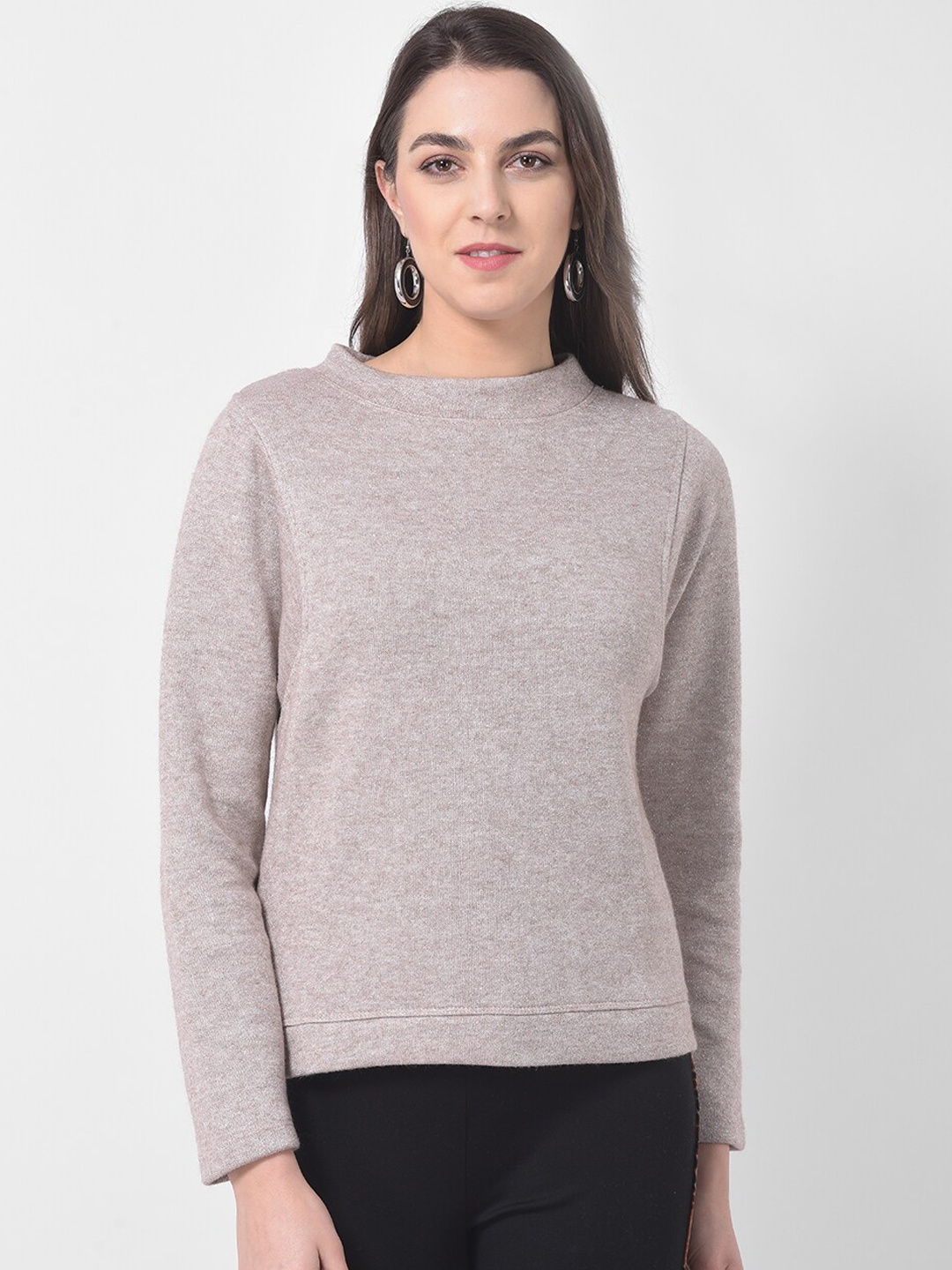 

Latin Quarters Women Beige Solid Top