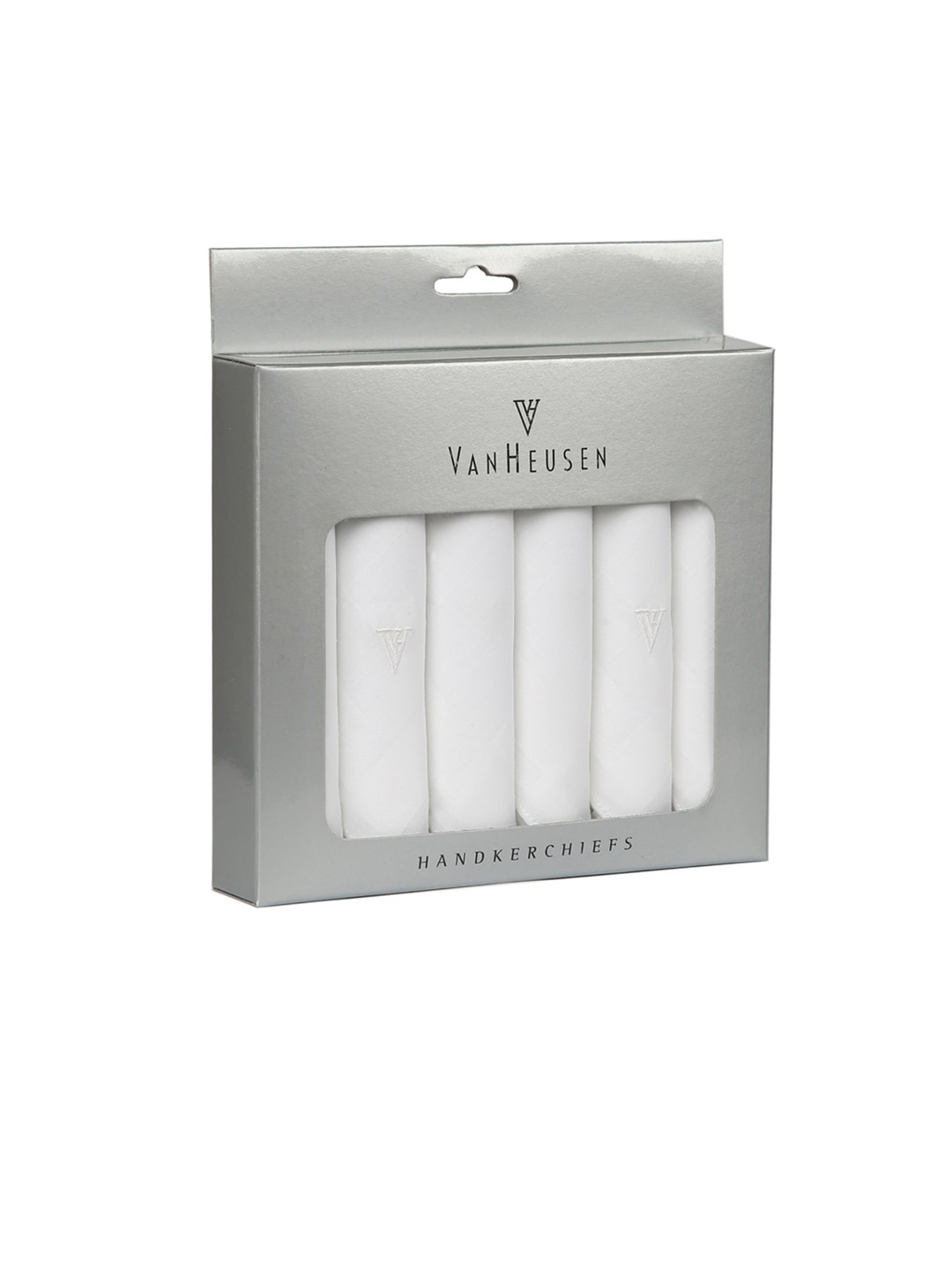

Van Heusen Men Pack Of 6 White Solid Accessory Gift Set