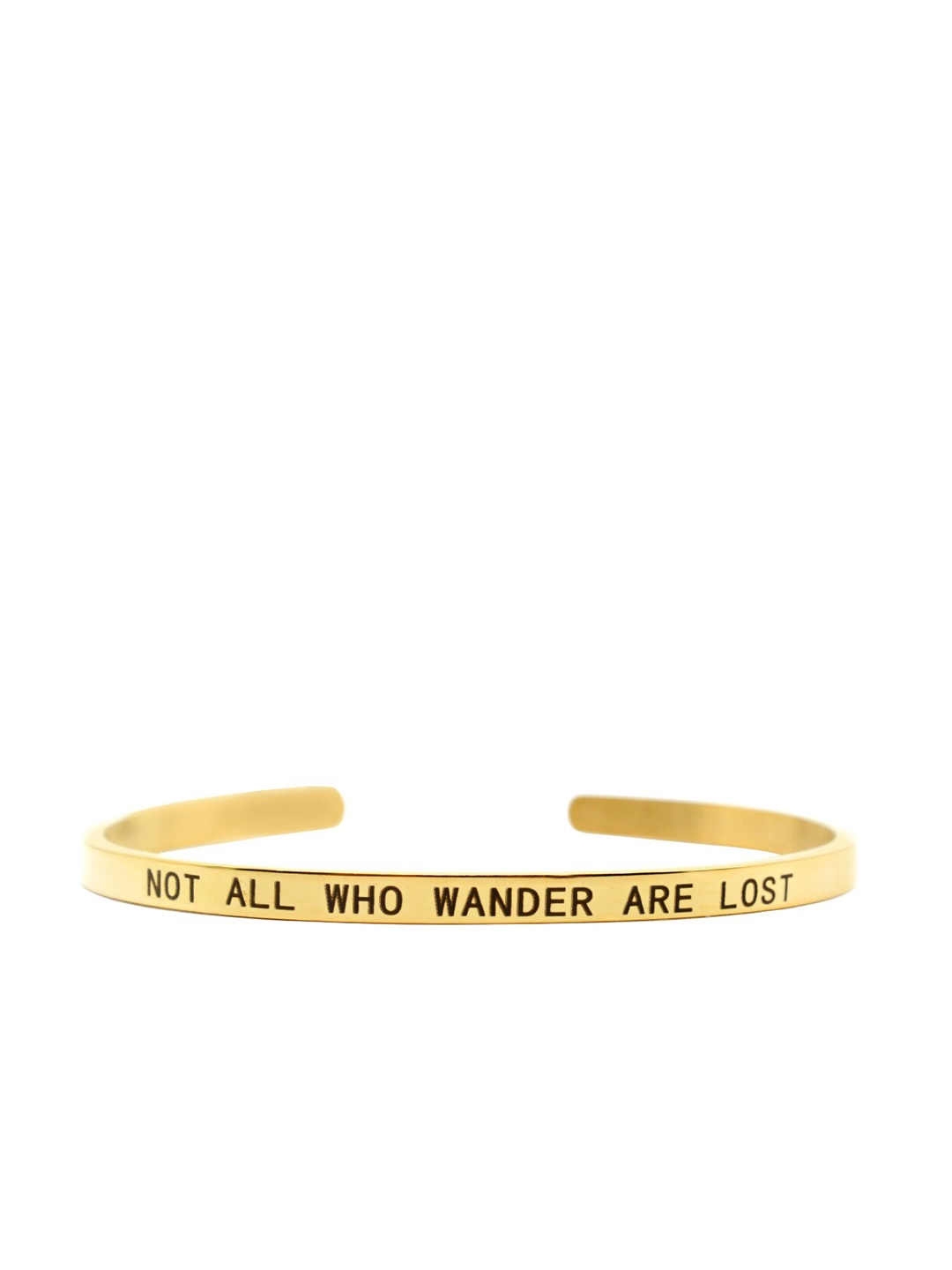 

JOKER & WITCH Gold-Plated Black Cuff Bracelet