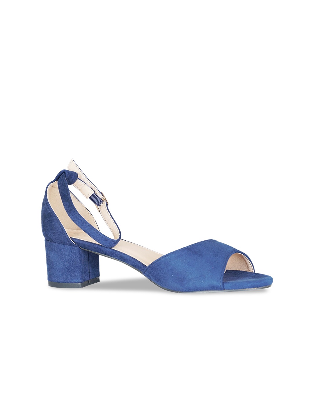 

GIORDANO Women Blue Solid Peep Toes