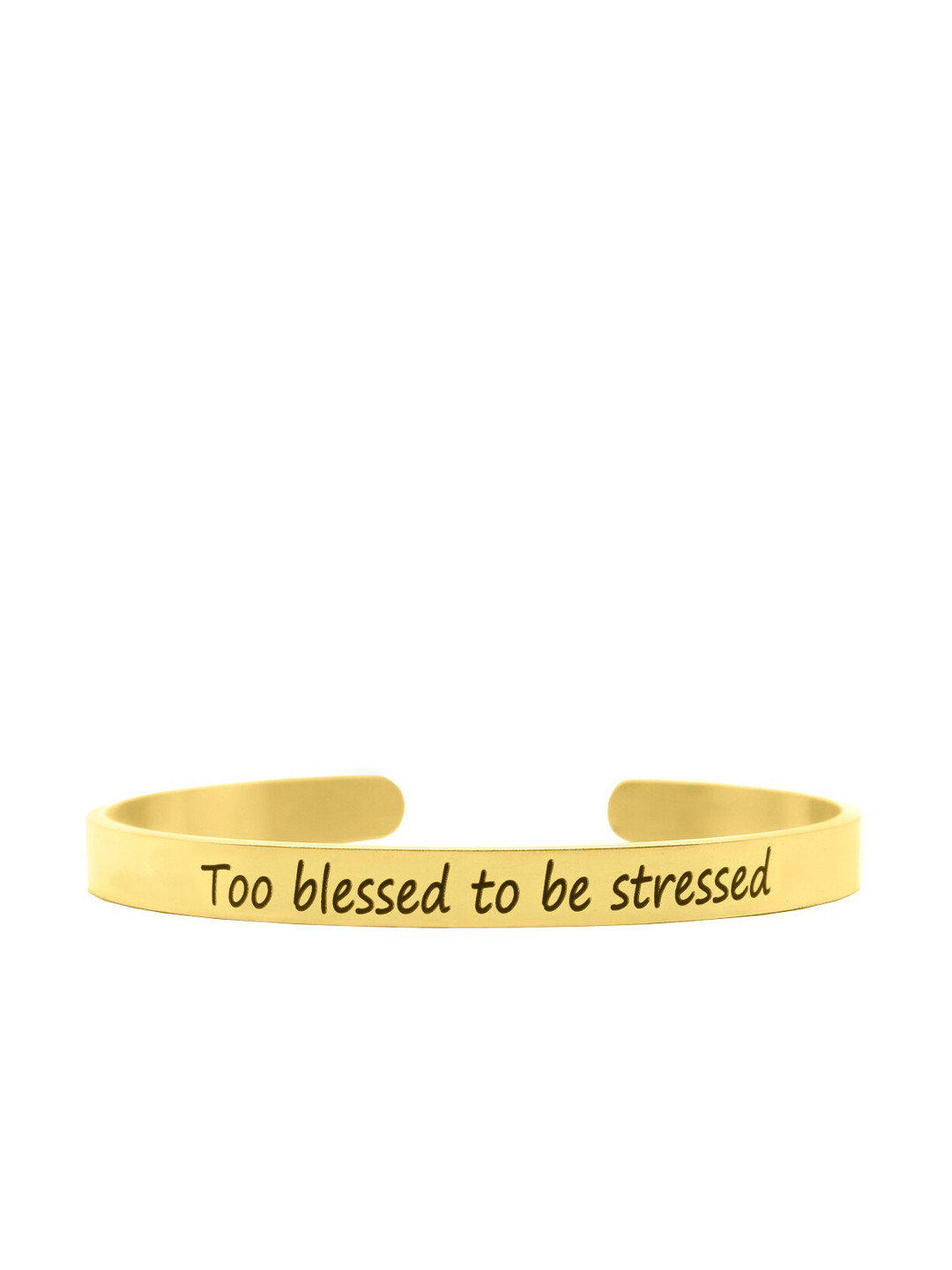 

JOKER & WITCH Gold-Plated Black Cuff Bracelet