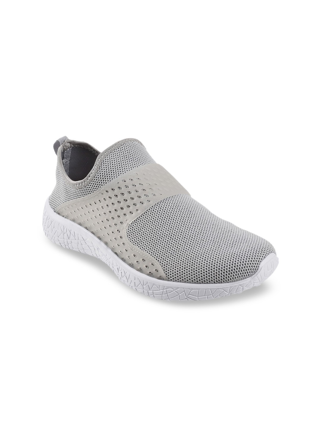 

Metro Women Grey Slip-On Sneakers