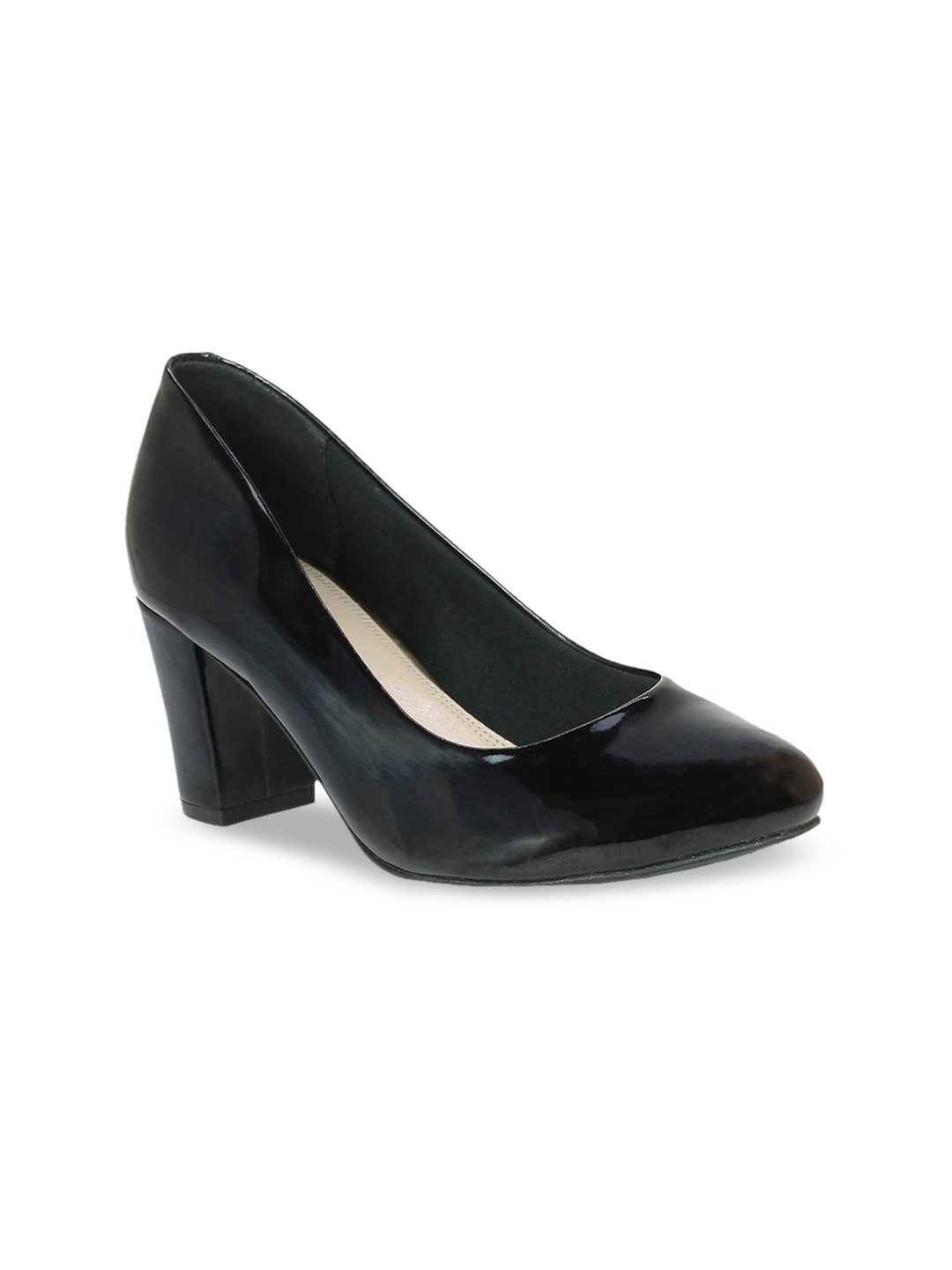 

Inc 5 Women Black Solid Pumps