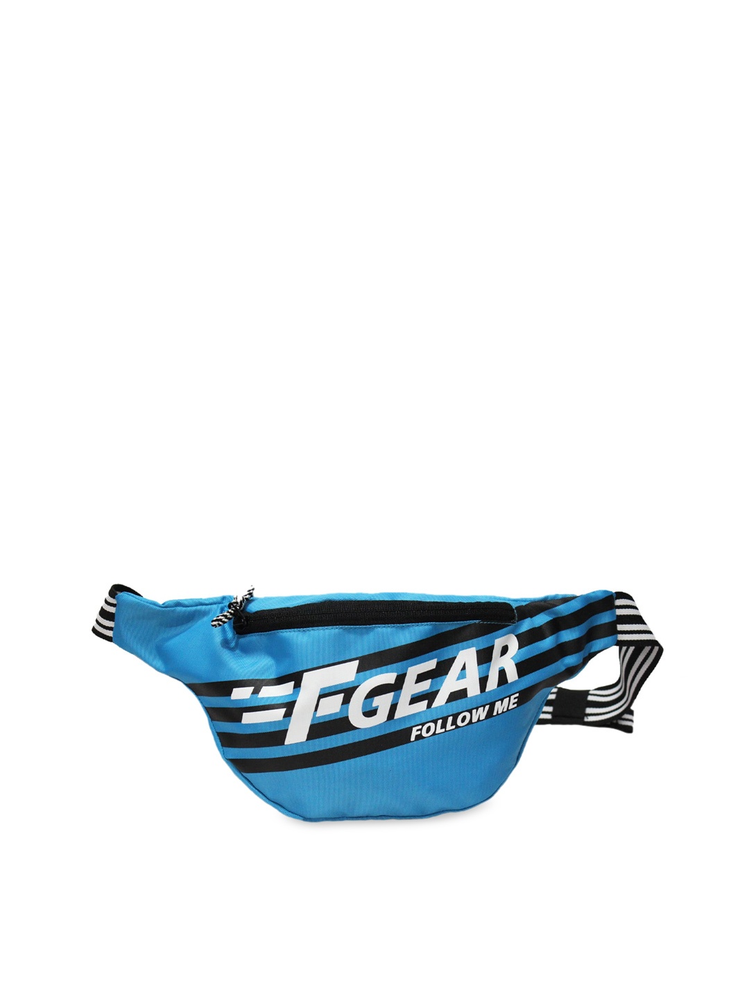 

F Gear Unisex Blue & Black Printed Enzo Waist Pouch